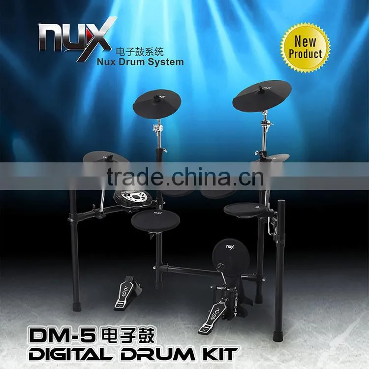 Hot Sale professional electric Drum Set With Stand , Cymbal Musical Instruments(DM-5)