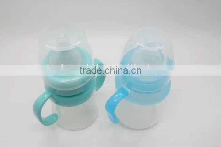 wholesale BPA free baby feeding bottle, silicone baby bottle