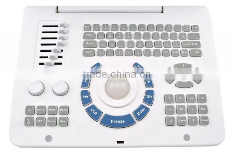 Good image Ultrasound Machine with linear transvaginal convex microconvex rectal probe