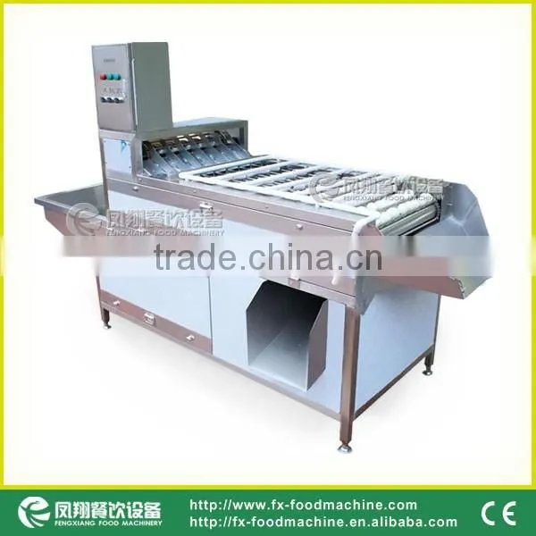 FT-200 High Capacity Boiled Chicken Hen Egg Shelling Breaking Peeling Machine