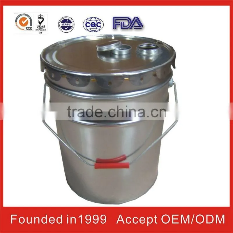 chemioal airtight tin can with chemical round tin