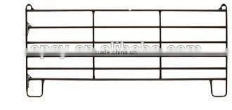lowest price metal post corral horse fence pens portable livestock farm fence panel
