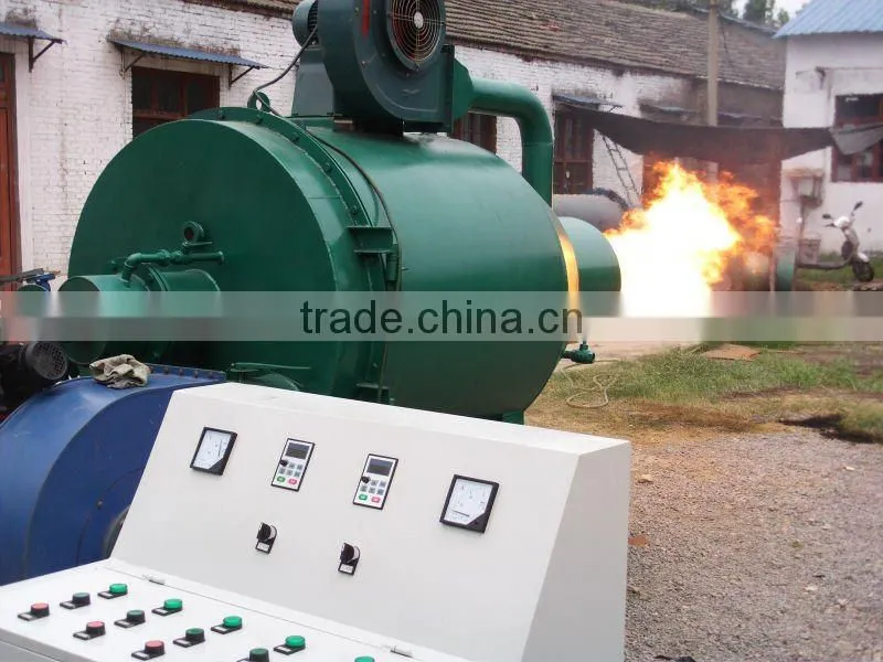 Automaticlly wood powder burner for steam boiler