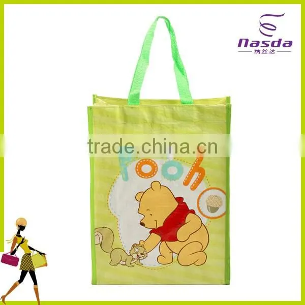 winnie bear nonwoven lamination bag