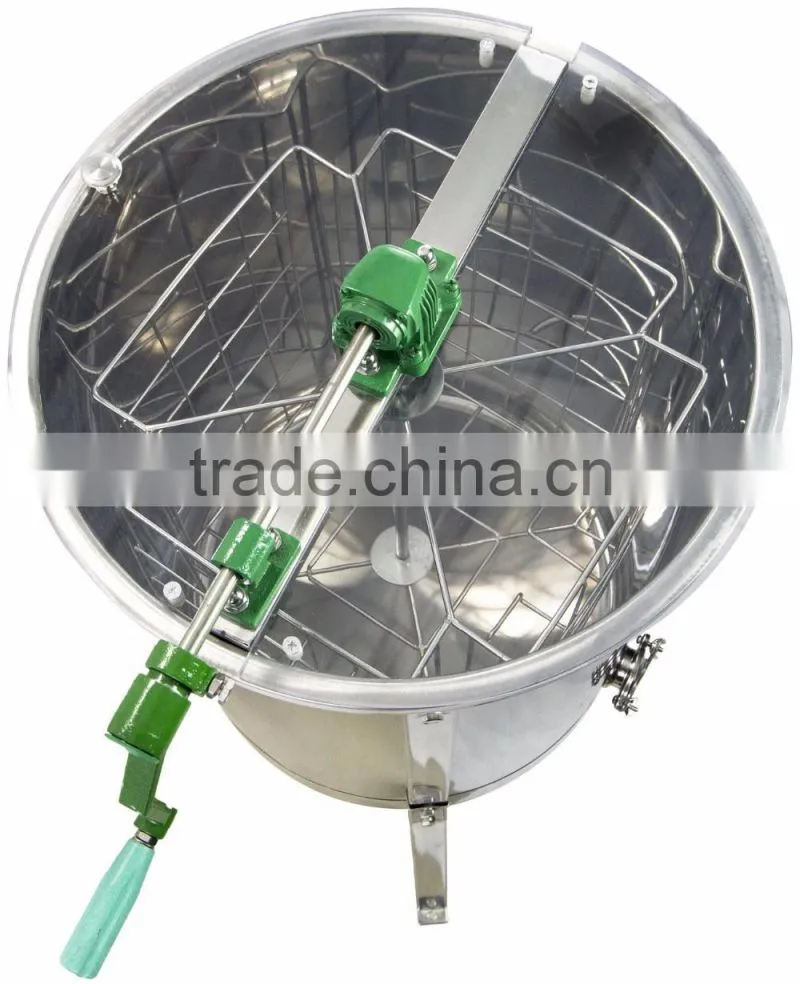 Large Stainless Steel 4 Frame Honey Extractor Beekeeping Equipment Bee keeper Supply, Honey Bee Hive Frames