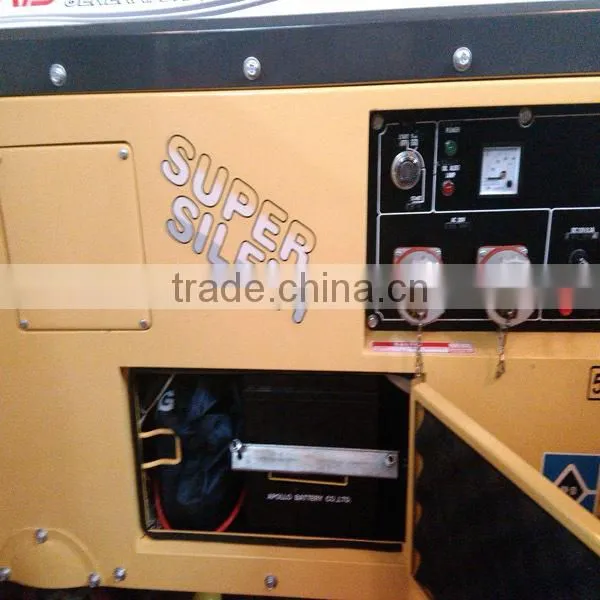 Guangzhou high quality Super silent 12kw diesel generator portable 15kva generator diesel engine price for sale