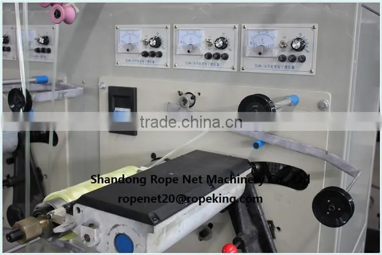 Synthetic polypropylene PP PE flat yarn bobbin winding machine