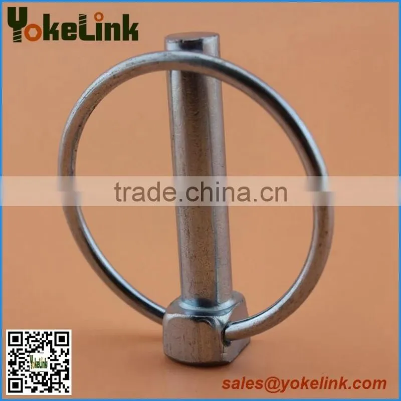 Low carbon steel linch pin for tractor parts