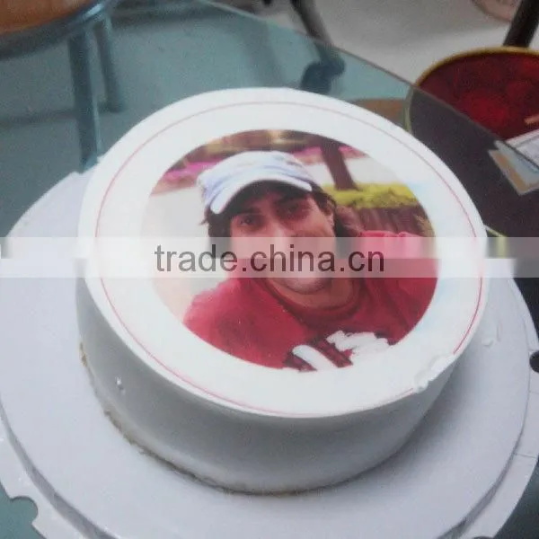 Digital edible cake photo food printing machine for cake