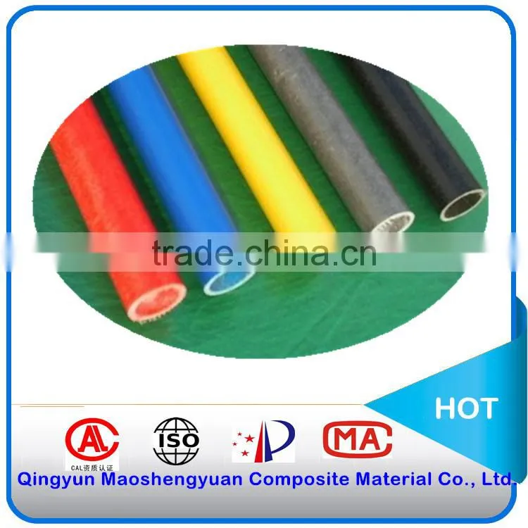 Fiberglass plastic rods Customized frp tent pole