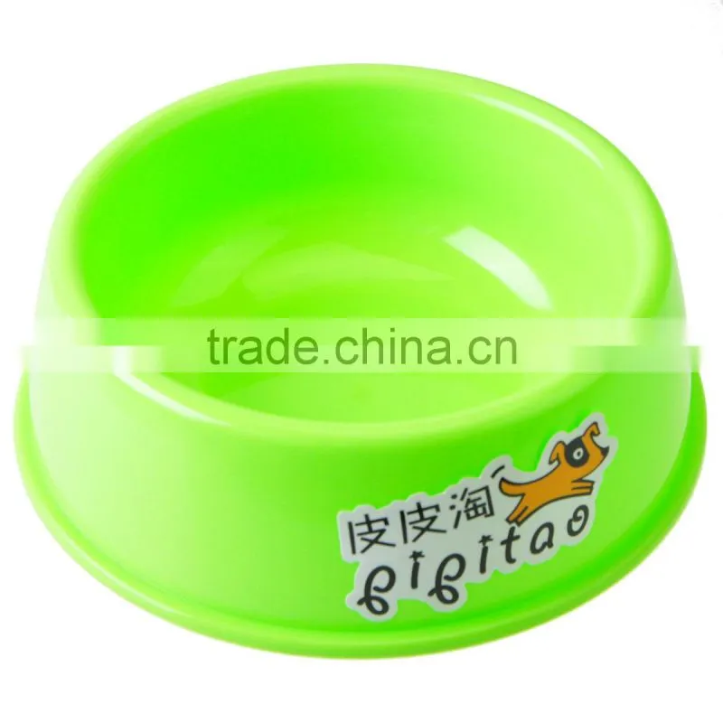 2017 hot sale Stylish Plastic Cute Superior Environmental Friendly Pet Dog Cat Food Bowl