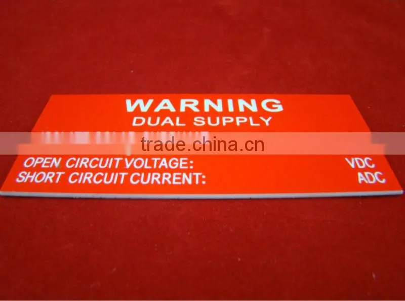 Plastic Label