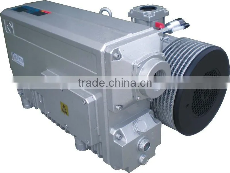 Single-stage rotary vane vacuum pump