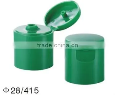 regular PP plastic flip top cap 28/415