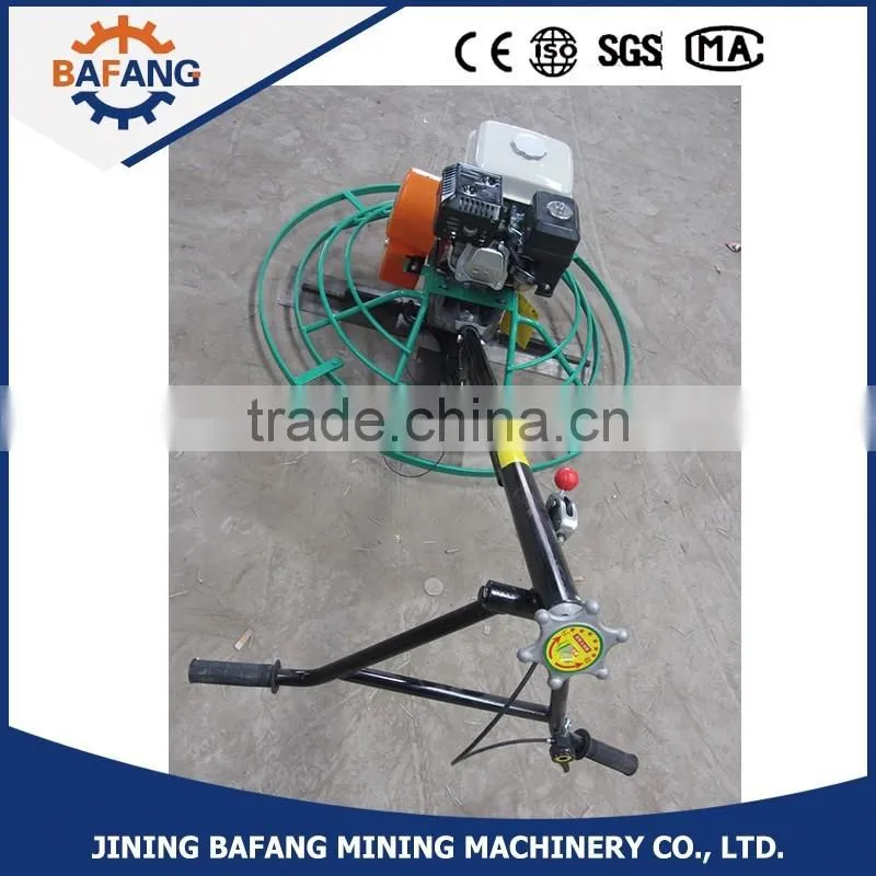 gasoline walk behind aluminium Honda concrete trowel machine floor finishing machine for sale