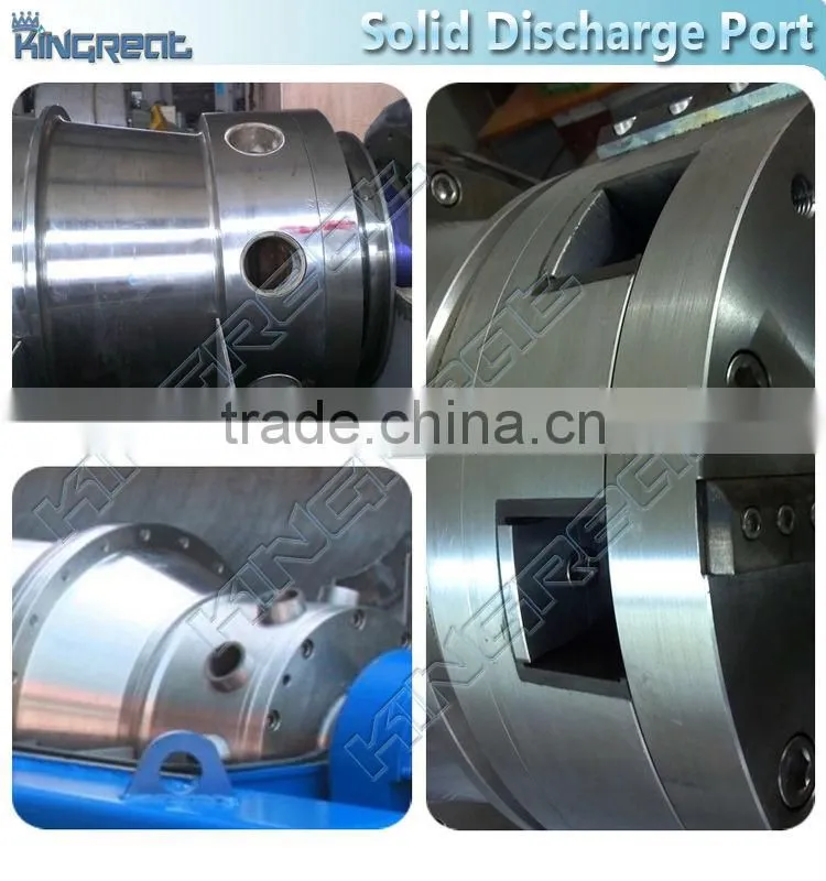 Electrical Continuous Horizontal 3 Phase Decanter Centrifuge