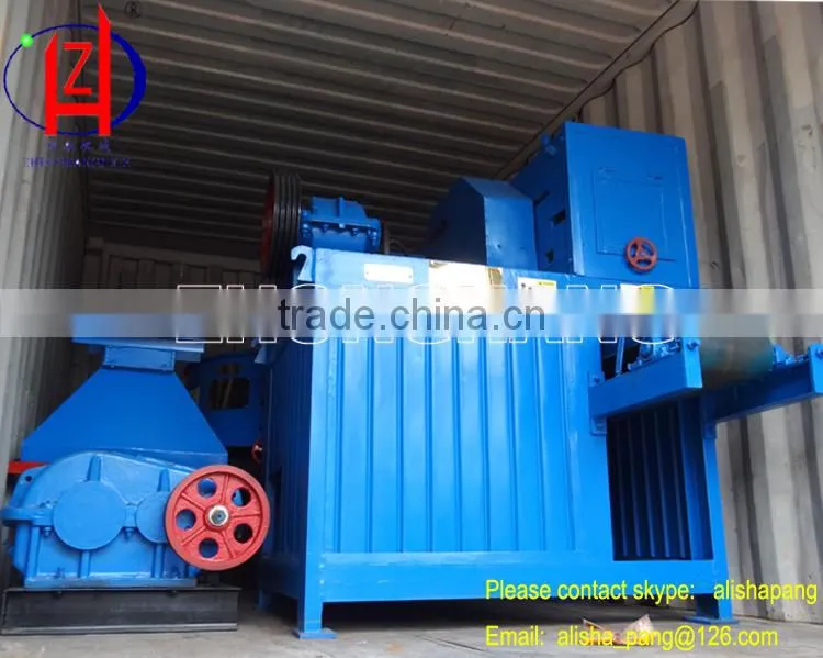 Wood Sawdust Briquette Charcoal Making Machine to Saudi Arabia