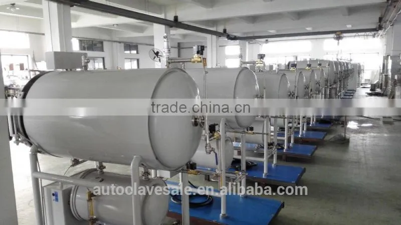 Horizontal Autoclave with priter