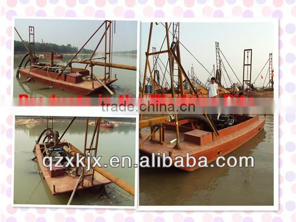 Small River Side Sand Dredger