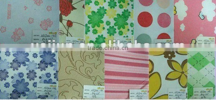 Bag making material manufacturer -PP spunbonded printing nonwoven fabric(WJ-AL-0012)