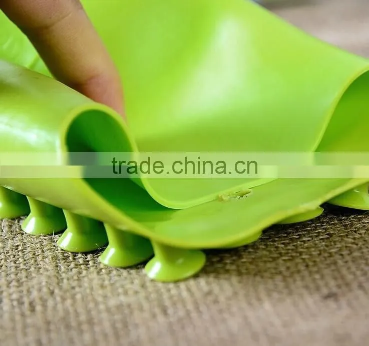 Silicone wall sucker storage holder for daily life
