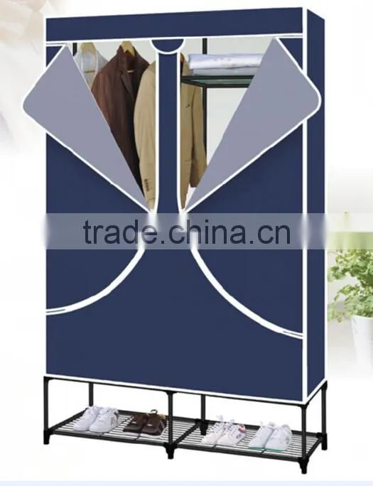 Store More Modern Design Cloth Storage Bedroom Wardrobe with Zipper