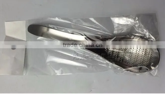 cy290 Spoon Shape Lime Lemon Zester Cheese Grater Wasabi Ginger Stainless Garlic Press Cozinha Grinding Tools Accessory