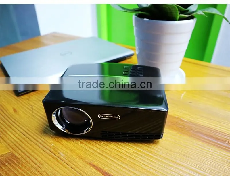 New arrival GP80 led projector 800x480pixels home theatre portable led projector GP80