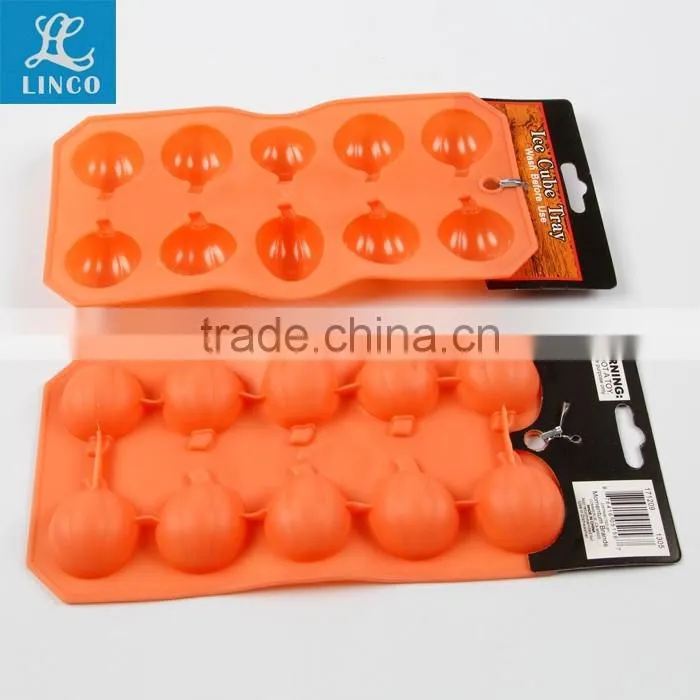 TPR Halloween Skull design Ice Cube Tray