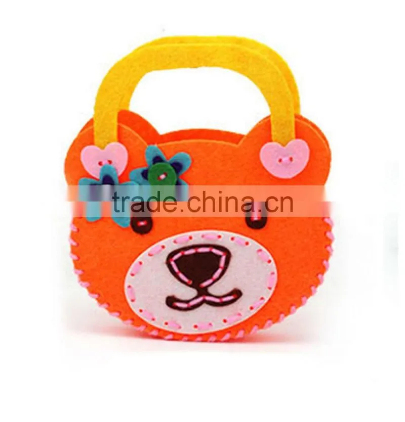 16053004 factory directly selling for Children handmade ready cutting felt frame kit