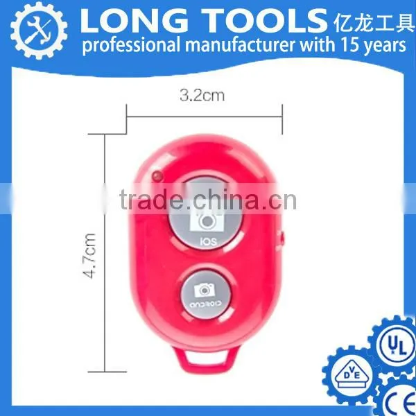 Factory supply selfie stick with bluetooth shutter button