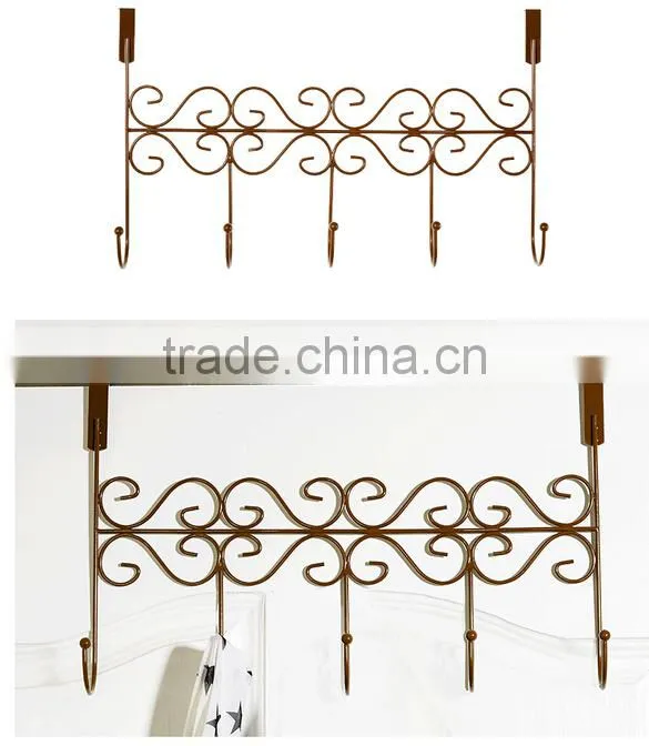 Multi-Function Love Metal Over The Door Hanging Hooks