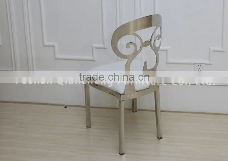 special shape back dining chair restaurant chair