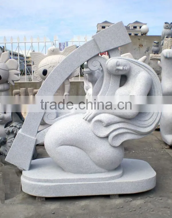 Polished Technique and Marble,Pure White Makrana Marble Material beautiful radha krishna statue