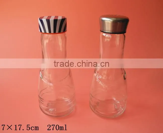 high salt sugar pepper herbs glass storage bottle with sifter covers