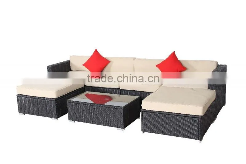 2015 new hot sell rattan furniture garden set with high quality