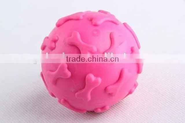 TPR pet toy colorful round ball hot sale dog toy