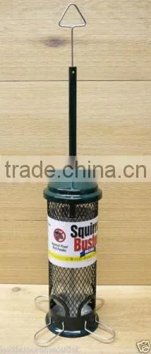 Squirrel-proof wild bird feeders