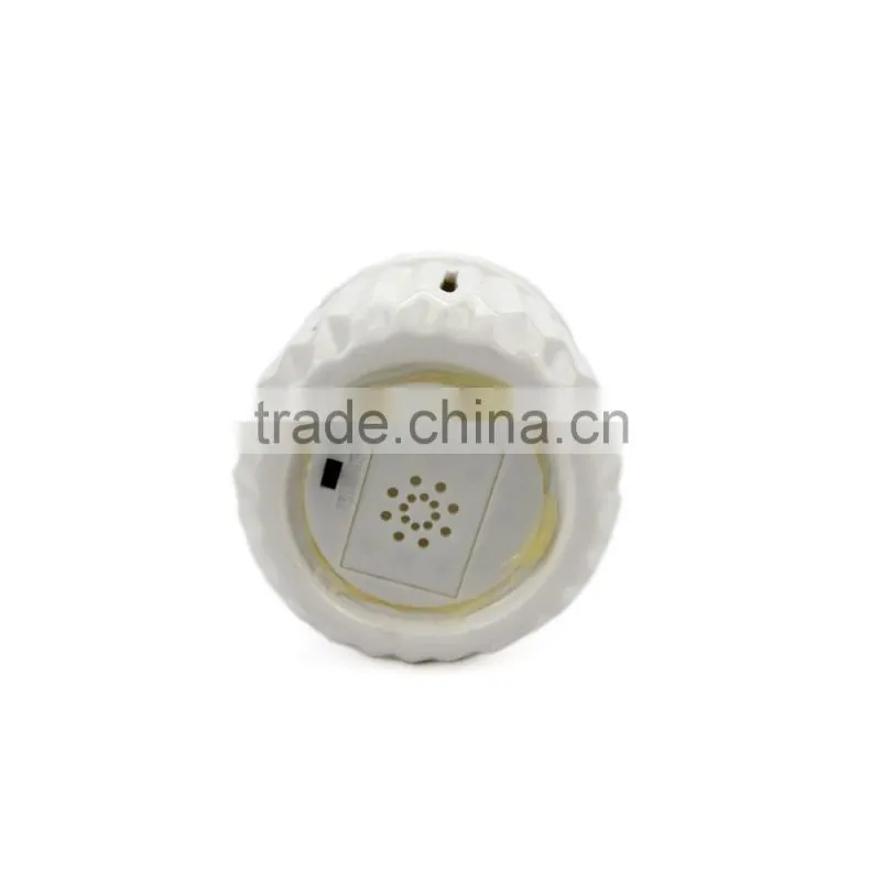 Eco-Friendly Elegant White Ceramic LED light Hanging Candle Lanterns,Ceramic Hollow DesignTealight Candle Lanterns