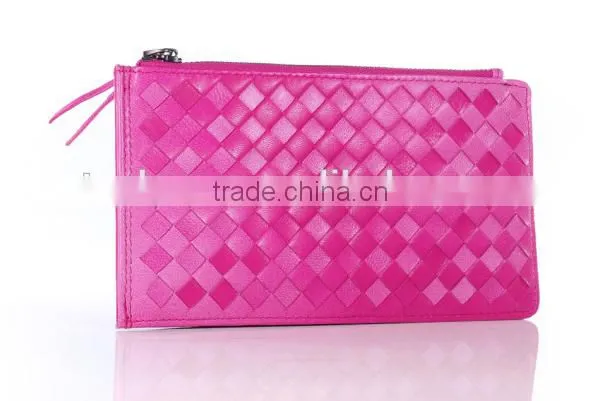 Custom High Quality Women Genuine Leather Wallet Manufacturer