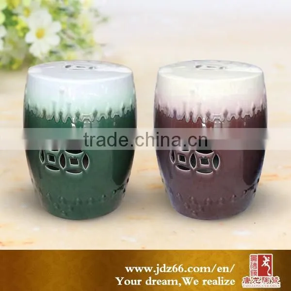 Mordern design round type ceramic table and chair