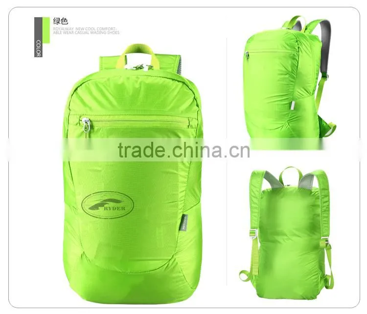 Hot Selling New Design Outdoor Hiking Foldable Travel Backpack