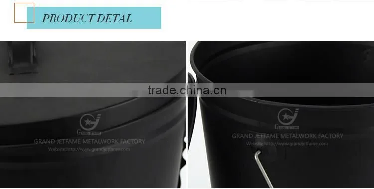 iron ash bucket coal multifunctional metal bucket