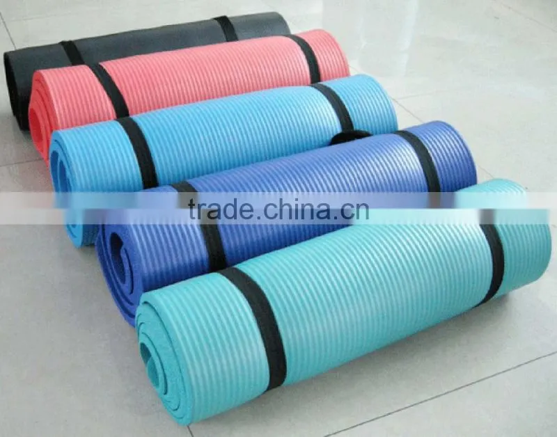 2017 newest style extra thick High Density folding gym exercise mat, NBR yoga mat