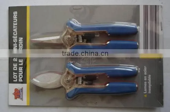 Stainless Steel Bladed Minim Bypass Secateurs and trimmers