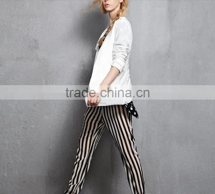 2014 Modern small thin new design chiffon coat for women