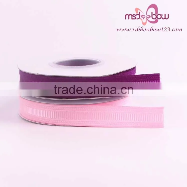 Factory wholesale low price printed single face satin ribbon factory in china
