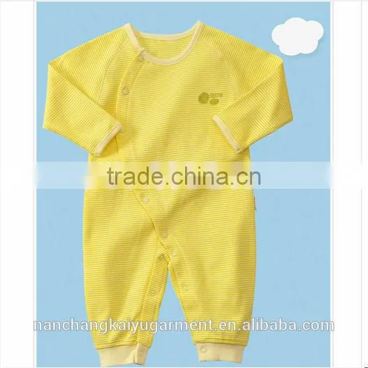 high quality blank organic cotton baby rompers