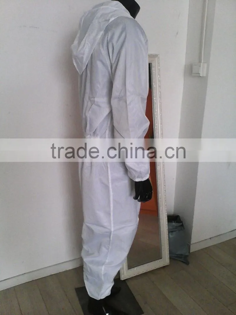 Dry particulate protection workwear applicated in asbestos related work, handling powders, construction