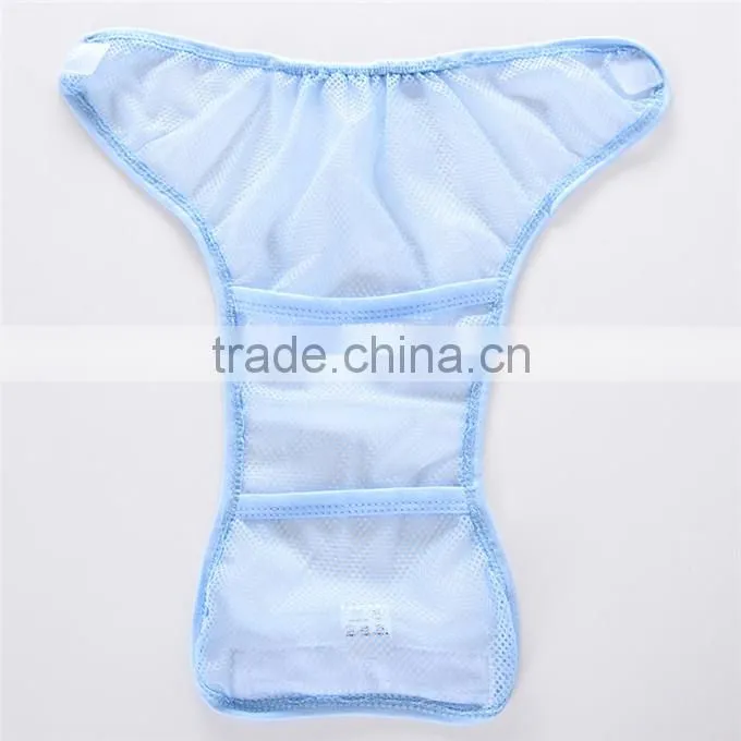 High quality mesh breathful baby diaper Position Baby Washable Diapers Ecological Cloth Diaper Factory in China